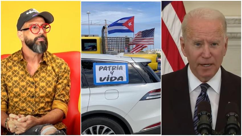 Presentador cubano Alexander Otaola llama a una caravana masiva desde Miami a Washington DC para mostrar a Biden el rechazo a la flexibilización de relaciones con Cuba