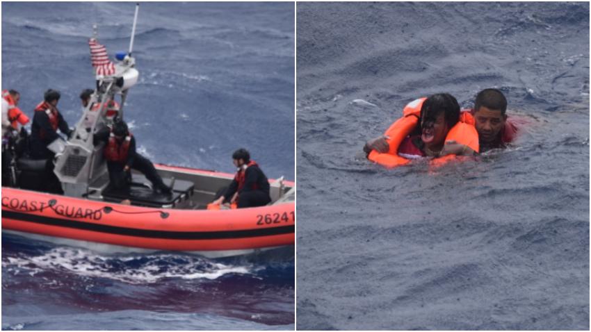 Guardia Costera de Estados Unidos suspende la búsqueda de 9 balseros cubanos desaparecidos en el mar