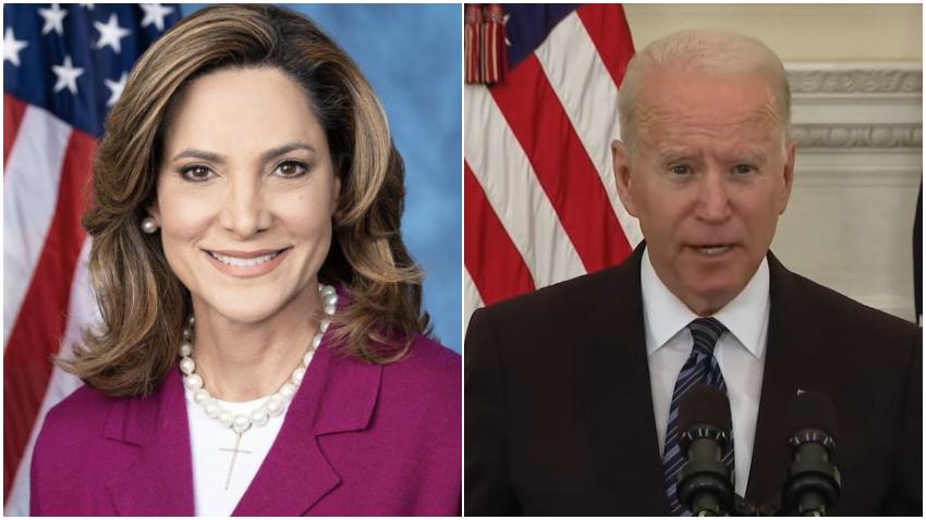 Congresista cubanoamericana María Elvira Salazar a Joe Biden: "no necesitamos ningún grupo de estudio. Necesitamos acción"