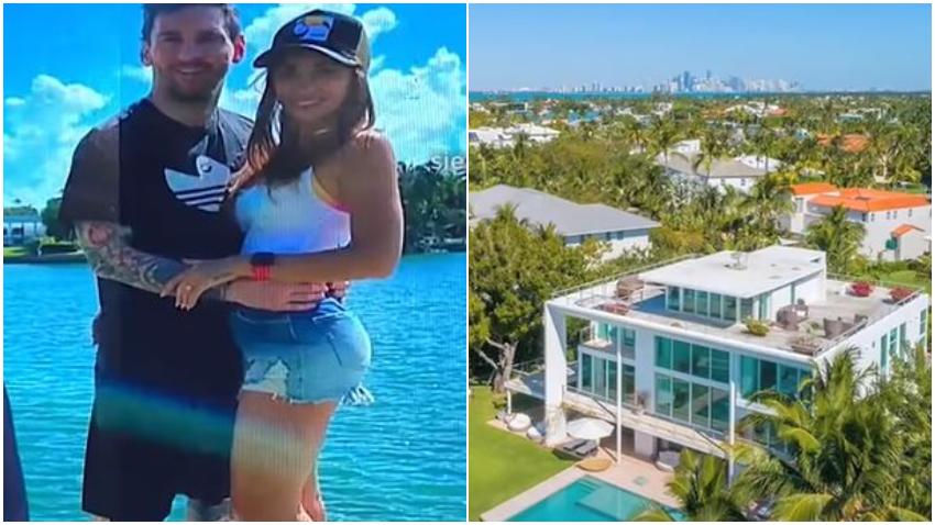 Messi rentó una casa en Miami por $200 mil dólares para pasar sus vacaciones