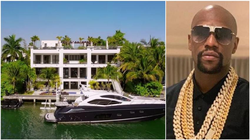 Floyd Mayweather compra mansión de $ 18 millones de dólares en Miami Beach