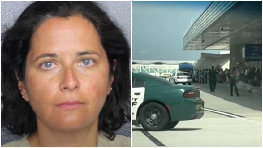 Detienen mujer que hizo una amenaza de bomba contra aeropuerto del sur de Florida porque no la dejaron montar en el avión