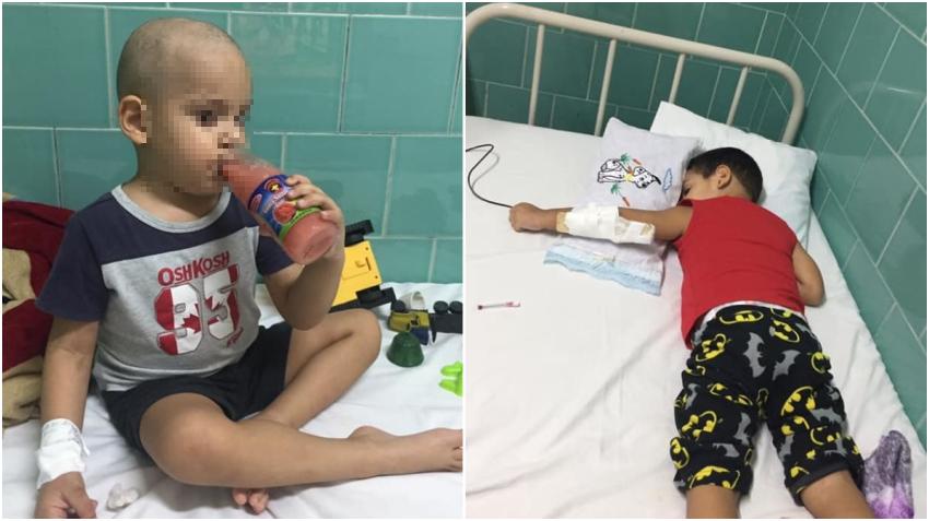 Madre cubana pide ayuda en redes sociales para su niño diagnosticado con leucemia
