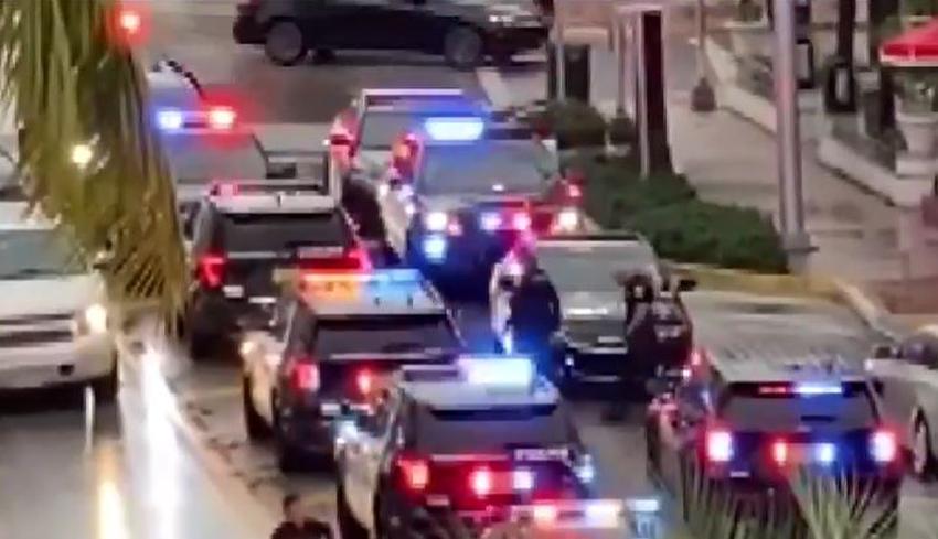 Cliente crea caos en un hotel en Miami Beach y provoca fuerte presencia policial