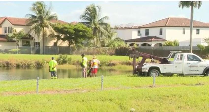 Una mujer muere ahogada tras perder el control del vehículo y caer en un canal en Miami