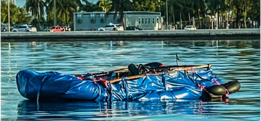 Detenidos por la Patrulla Fronteriza los 22 balseros cubanos que llegaron el fin de semana a los Cayos de la Florida