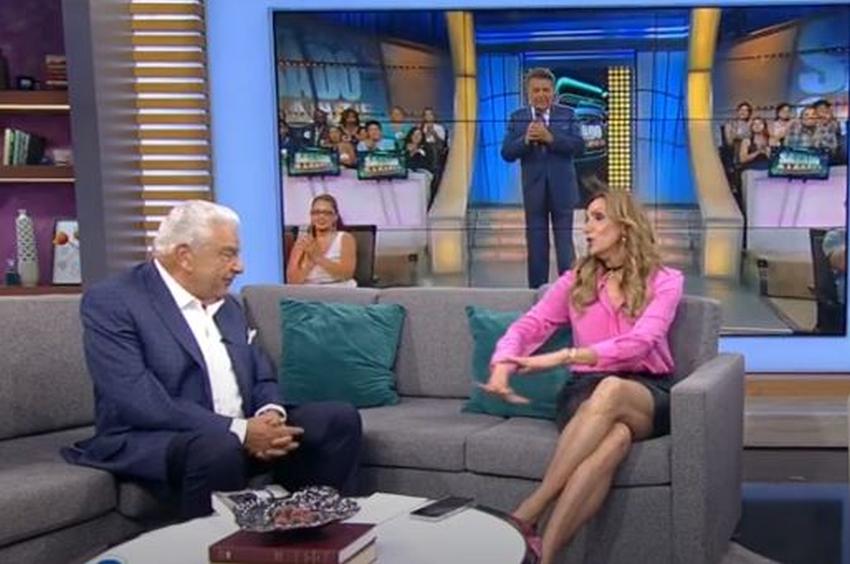 Don Francisco y la presentadora cubana Lili Estefan recuerda cuando tuvieron que bajarse el sueldo a la mitad