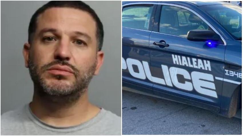 Hombre en Hialeah encuentra a su mujer desayunando con un vecino y los atacó con un machete