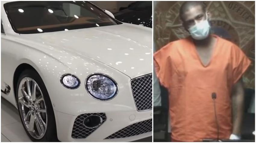 Arrestado un hombre en Miami bajo acusaciones de incendiar un negocio y robar un Bentley