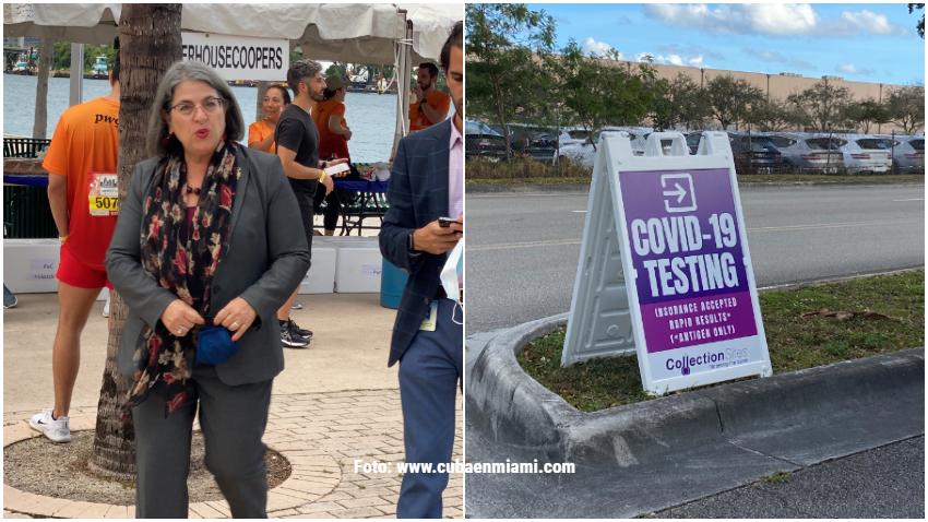 Alcaldesa de Miami-Dade confirma que el porcentaje de positividad en el condado cayó por debajo del 1%