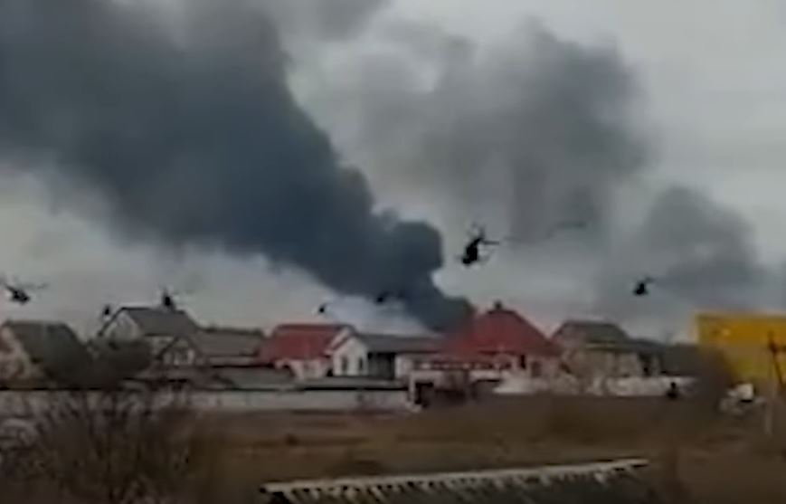 Tropas rusas lanzan invasión sobre Ucrania