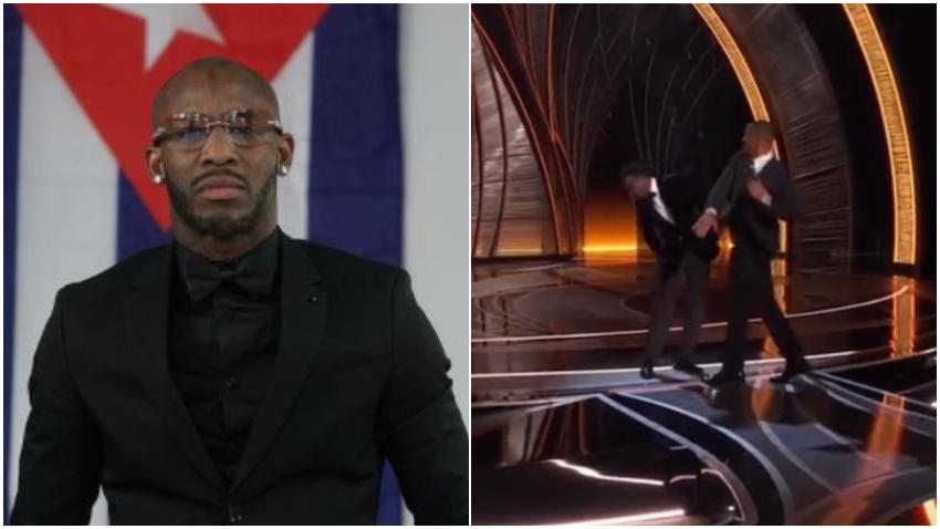 Boxeador cubano Yordenis Ugas reacciona a la agresión de Will Smith: "Tengo alopecia... no hay justificación para la violencia"