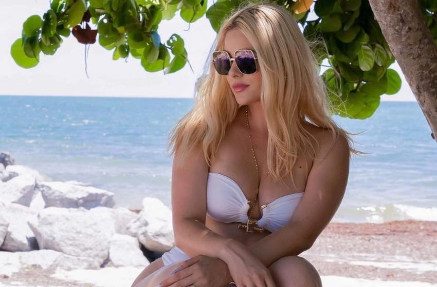 Cantante y modelo cubana Haniset Rodriguez enamora a sus seguidores posando en las playas de Miami