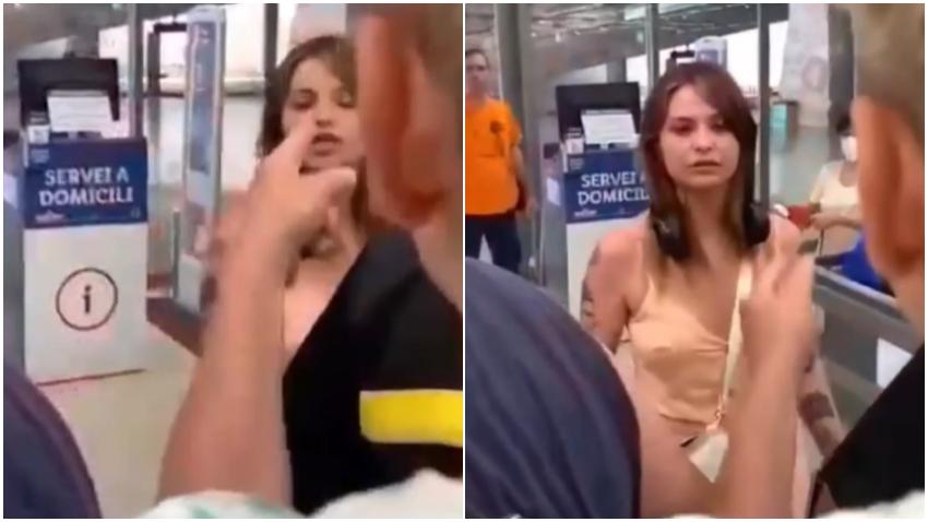 Defensora del régimen castrista en Cuba, la española Ana Hurtado fue enfrentada por un coterráneo en un supermercado de Barcelona