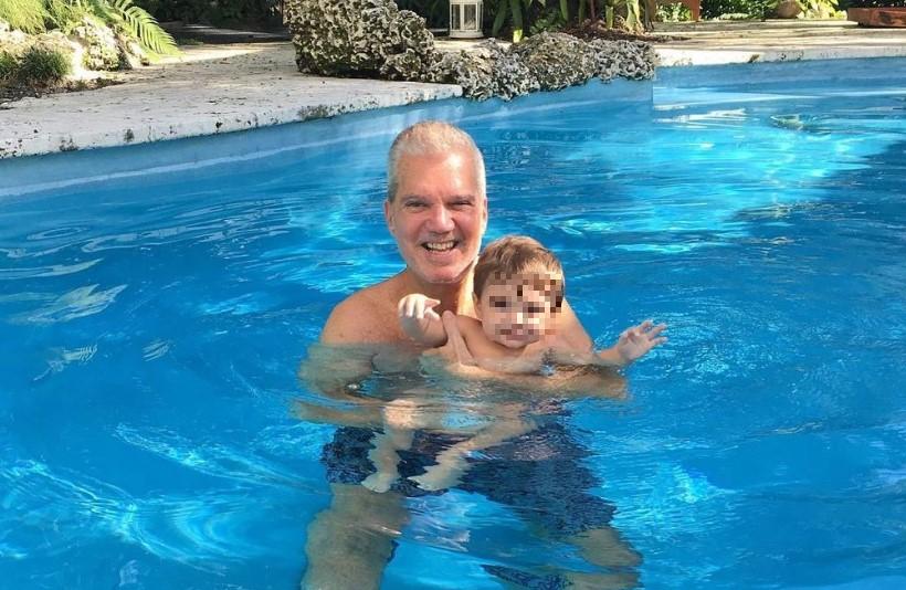 Cantautor cubano Willy Chirino, abuelo orgulloso comparte un carrusel de fotos junto a uno de sus nietos