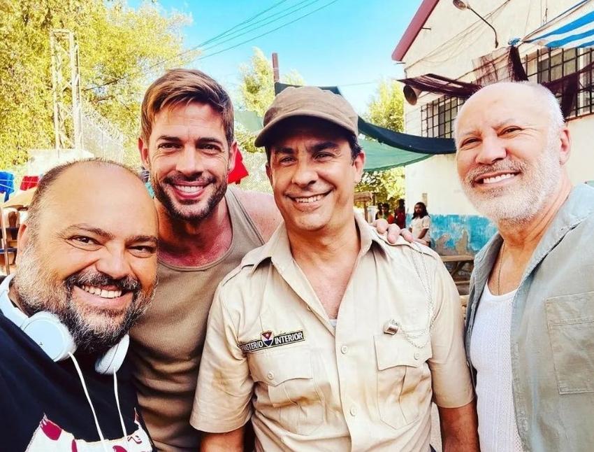 Tres actores cubanos se juntan durante la grabación de la serie “Montecristo”: “¡Mucho power cubano!”