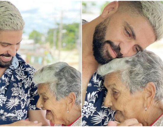 Actor cubano Alejandro Cuervo comparte unas emotivas fotos junto a su abuela quien espera la llegada de su bisnieto 22