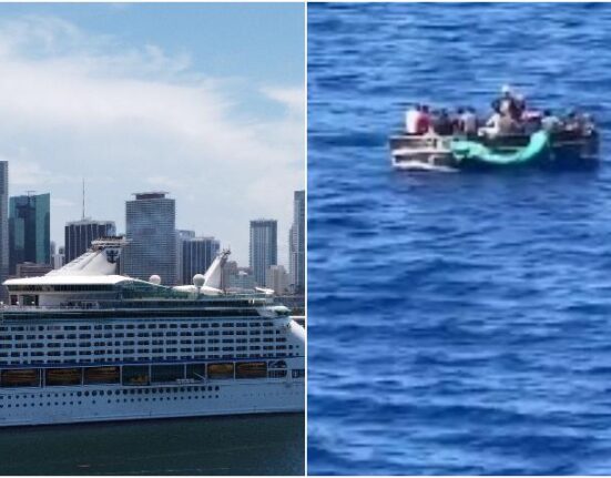 Crucero recata a 31 balseros cubanos en el mar y los trae a tierra firme en Miami