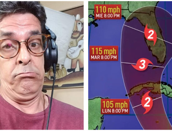 Ulises Toirac consternado con la trayectoria del ciclón Ian que amenaza a Cuba: "Éramos pocos y parió Catana"