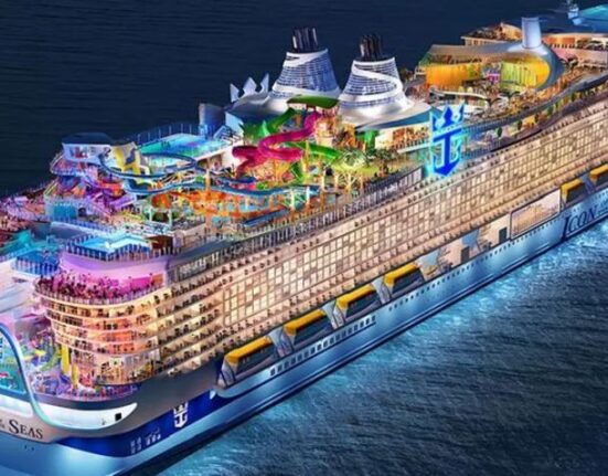 Muestran imágenes del  majestuoso crucero ‘Icon of the Seas’, el más grande del mundo que operará desde Miami