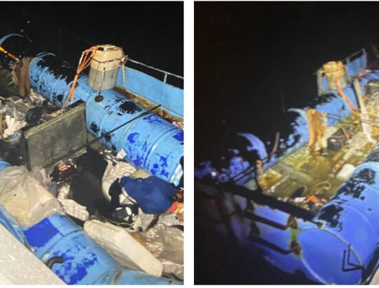 Interceptados 33 balseros cubanos en Key West, llegaron a bordo de una embarcación hecha de tanques metálicos