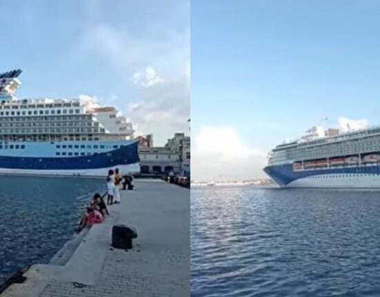 Terminal de cruceros en La Habana recibe al buque de recreo británico Marella Discovery 2