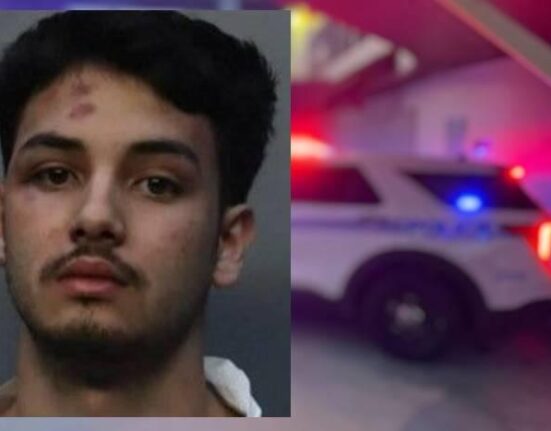 Arrestan a un joven que robó un auto acusado de disparar y herir a un policía de Miami-Dade